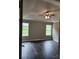 Main bedroom features a tray ceiling, fan and great natural light at 2514 Oak Valley Ln # 4 & 5, Maiden, NC 28650