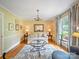 Inviting living room featuring hardwood floors, natural light, and elegant decor at 3313 Lancaster Hwy, Monroe, NC 28112