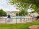 Community pool surrounded by plenty of seating at 413 River Park Rd, Belmont, NC 28012