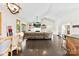 Bright, airy living area with hardwood floors, a modern fireplace, and an open layout perfect for Gathering gatherings at 4453 Buffalo Shoals Rd, Maiden, NC 28650