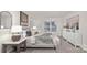 Inviting bedroom with a comfortable bed, modern decor, and plenty of natural light at 448 Berryman Rd, Rock Hill, SC 29732