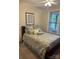 Comfortable bedroom features a large bed with decorative pillows and a window with natural light at 4561 N Wynswept N Dr, Maiden, NC 28650