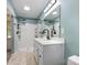 Bathroom featuring a vanity with dual shower heads and a tub with modern fixtures and fixtures at 503 Randa Dr, Statesville, NC 28625