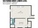 Floor plan of lower level featuring den, bedroom, and bathroom layout at 503 Randa Dr, Statesville, NC 28625