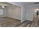 Bright living room featuring recessed lighting, ceiling fan, and luxury vinyl plank flooring throughout at 602 Still St # 1 Blk C, Chester, SC 29706