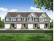 Charming new townhome row featuring brick and siding exteriors and individual garages at 6266 Tea Olive Dr # 238, Harrisburg, NC 28075