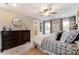 Spacious main bedroom with plush carpet and multiple windows for great natural light at 6266 Tea Olive Dr # 238, Harrisburg, NC 28075