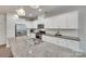 Modern kitchen with granite countertops and stainless steel appliances at 6842 Berewick Commons Pkwy, Charlotte, NC 28278