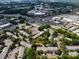 An aerial view of homes in a suburban neighborhood, close to Atrium Health Pineville in Charlotte, NC at 8835 Hunter Ridge Dr, Charlotte, NC 28226
