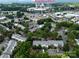 An aerial view of the homes in a suburban neighborhood near Atrium Health Pineville in Charlotte, NC at 8835 Hunter Ridge Dr, Charlotte, NC 28226