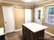 Kitchen island with a white countertop at 8835 Hunter Ridge Dr, Charlotte, NC 28226
