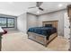Bedroom featuring a bed, dresser, carpeted floor, and natural light at 9620 Fire Bellied Ct, Lancaster, SC 29720
