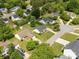 A home's place in a residential neighborhood with tree lined streets and well-maintained lawns at 9916 Meadowmead Ct # 17, Charlotte, NC 28273