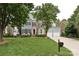 Charming two-story home with a manicured lawn and inviting curb appeal at 11232 Tradition View Dr, Charlotte, NC 28269