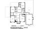 Detailed second floor plan showcasing the layout of the home's bedrooms and bonus areas at 1149 Grand Oak Dr, Waxhaw, NC 28173