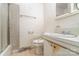 Full bathroom with shower and commode at 1214 Short St, Salisbury, NC 28144