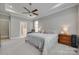 The main bedroom is spacious and well-lit, featuring a neutral color scheme at 1342 Crown Ridge Dr # 38, Fort Mill, SC 29708
