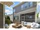 Inviting backyard with built-in grill, fire pit and outdoor seating at 209 Helton Ln, Fort Mill, SC 29708