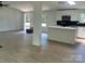 Open floor plan connecting the kitchen and living room, perfect for entertaining at 353 Quail Pointe Dr, Salisbury, NC 28147