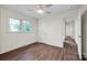 Bright bedroom with plank floors and ceiling fan at 612 Summerow Rd # Lot 22, Stanley, NC 28164