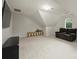 Bonus room with carpet, neutral paint, sofa, TV and lots of space for entertaining at 6723 Joliette Ln, Charlotte, NC 28277