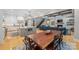 Expansive open-concept living space with a kitchen island, dining table, and cozy living area at 1045 Spyglass Ln, Waxhaw, NC 28173