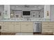 Modern kitchen featuring granite countertops, stainless steel appliances, and ample cabinet space for storage at 11621 Mount Argus Dr, Cornelius, NC 28031