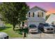 Charming two-story home with a well-maintained lawn and a two-car garage at 1346 Mandy Place Ct, Charlotte, NC 28216