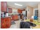 Functional kitchen featuring stainless steel appliances and ample countertop space at 1346 Mandy Place Ct, Charlotte, NC 28216