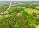 Lush aerial view of the home and surrounding landscape featuring green trees and open space at 1534 Buffalo Shoals Rd, Lincolnton, NC 28092