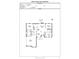 Home floor plan showing layout of the home, including the kitchen, bedrooms, and living room at 1534 Buffalo Shoals Rd, Lincolnton, NC 28092