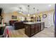 A modern living space combines an open concept kitchen with vaulted ceilings and abundant lighting at 1534 Buffalo Shoals Rd, Lincolnton, NC 28092