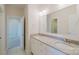 Bright bathroom featuring double sinks and lots of natural light at 15431 Cimarron Hills Ln, Charlotte, NC 28278