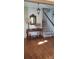 Welcoming foyer with hardwood floors and staircase at 425 Roselawn Pl, Charlotte, NC 28211