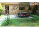 Charming patio area with a brick exterior, perfect for outdoor dining and relaxation at 425 Roselawn Pl, Charlotte, NC 28211