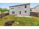 Back of home featuring an outside entrance and a fenced yard at 614 Oldham Ln, Rock Hill, SC 29732