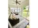 Bright sunroom featuring sliding glass doors and stylish decor at 101 Keswick Ln, Mooresville, NC 28117