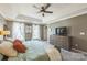 Large main bedroom with lots of natural light and plenty of space at 13312 Edgetree Dr, Pineville, NC 28134