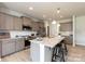 Modern kitchen features stainless steel appliances, granite countertops, and a large island with bar seating at 1479 Mocksville Hwy # 23, Statesville, NC 28625