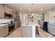 Spacious kitchen boasts stainless steel appliances, granite countertops, and center island at 1479 Mocksville Hwy # 23, Statesville, NC 28625
