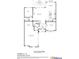 Detailed first floor plan showing layout of kitchen, living areas, and garage at 15743 Sweet Virginia Ln, Huntersville, NC 28078