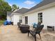 Open patio with outdoor seating and firepit, great for outdoor gathering and relaxation at 1579 Matthews Dr, Rock Hill, SC 29732