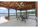 Fantastic lake view from the gazebo at 17112 Green Dolphin Ln, Cornelius, NC 28031