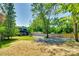Large property features a gravel yard, house, and fenced in area for privacy at 309 N Congress N St, York, SC 29745