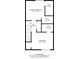 Second floor plan showing primary bedroom, bathrooms, WIC, and a second bedroom at 3736 Melrose Cottage Dr, Matthews, NC 28105