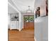 Elegant foyer with hardwood floors and decorative touches that create a welcoming first impression at 3810 Springway Dr, Gastonia, NC 28056