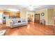 Inviting living area with hardwood floors, neutral tones, and an open-concept design at 44449 Oriole Dr # 101, Indian Land, SC 29707