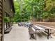 Outdoor patio featuring multiple seating and dining areas is perfect for entertaining and backyard BBQ's at 6017 Lake Providence Ln, Charlotte, NC 28277