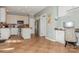 Spacious kitchen with tile floors, modern appliances, and a convenient center island at 7128 Rock Bass Ct, Concord, NC 28025