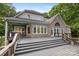 Large backyard with a spacious deck, perfect for outdoor entertaining and relaxation at 9013 Yellow Pine Ct, Waxhaw, NC 28173
